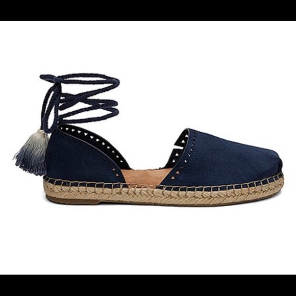 toms navy espadrilles